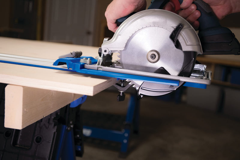Kreg Track Clamps - Secure Non-Slip Grip - Track Saw Clamp - Professional-Grade Woodworking Tool - KMA7520