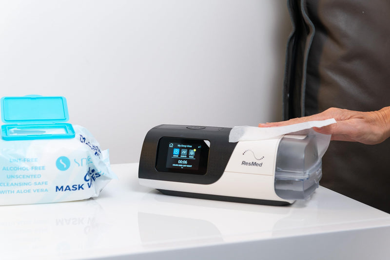[Australia - AusPower] - Jumbo Pack CPAP Mask Wipes by Snugell (1-Pack with 150 Wipes/pack) - Unscented - Perfect for Travel - for Cleaning CPAP Mask and Devices - Unscented - Skin Safe with Aloe Vera - Lint & Alcohol Free 1 