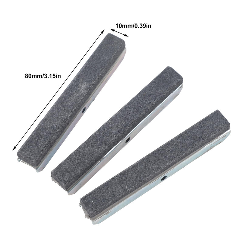 [Australia - AusPower] - 3Pcs 3in Engine Cylinder Hone Stone with Screws Replacement Set,3 Arm Cylinder Honing Stones Tool ﻿ 