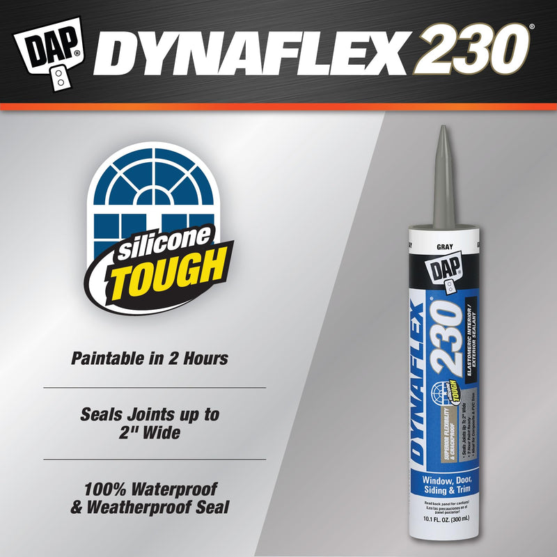 [Australia - AusPower] - Dap 18286 Dynaflex 230 Sealant 10.1-Ounce, Aluminum/Grey 