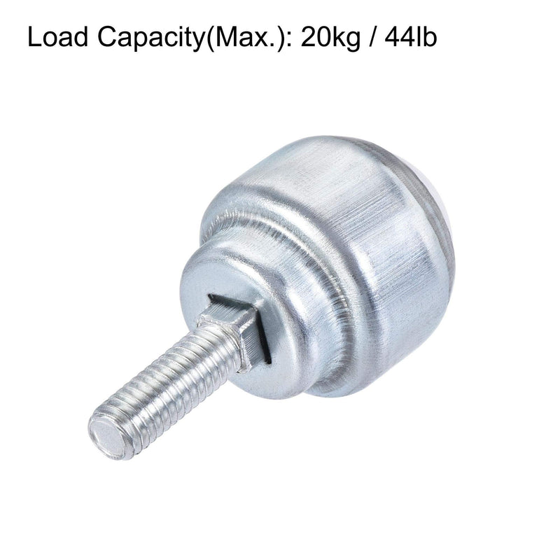 [Australia - AusPower] - uxcell Ball Transfer Bearing Unit 18mm 44Lbs Nylon Bolt-Fixing Type for Transmission Pack of 4 