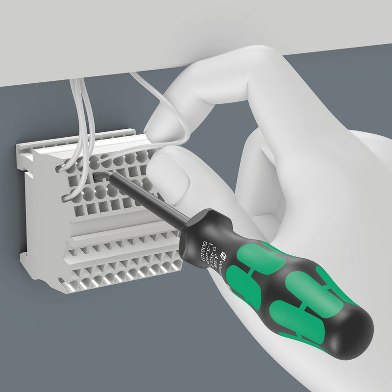 [Australia - AusPower] - Wera - 05008101001 - Actuation tool for terminal blocks, 338 Actuation tool for terminal blocks (spring cages), 0.4 x 2.5 x 81 mm 