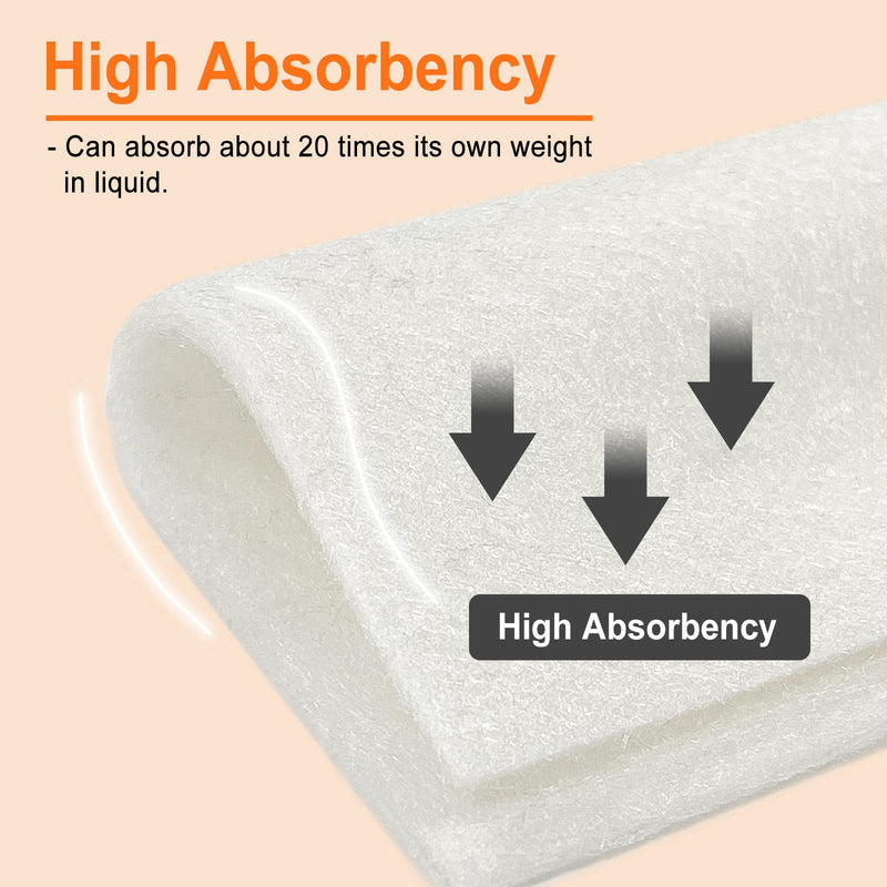 [Australia - AusPower] - Carbou Calcium Alginate Wound Dressing, 4'' x 4'' Patches,10 Individual Sterile Pads, Soft and Highly Absorbent Dressing Gauze, Non-Stick Padding 4x4 In (Pack of 10) 