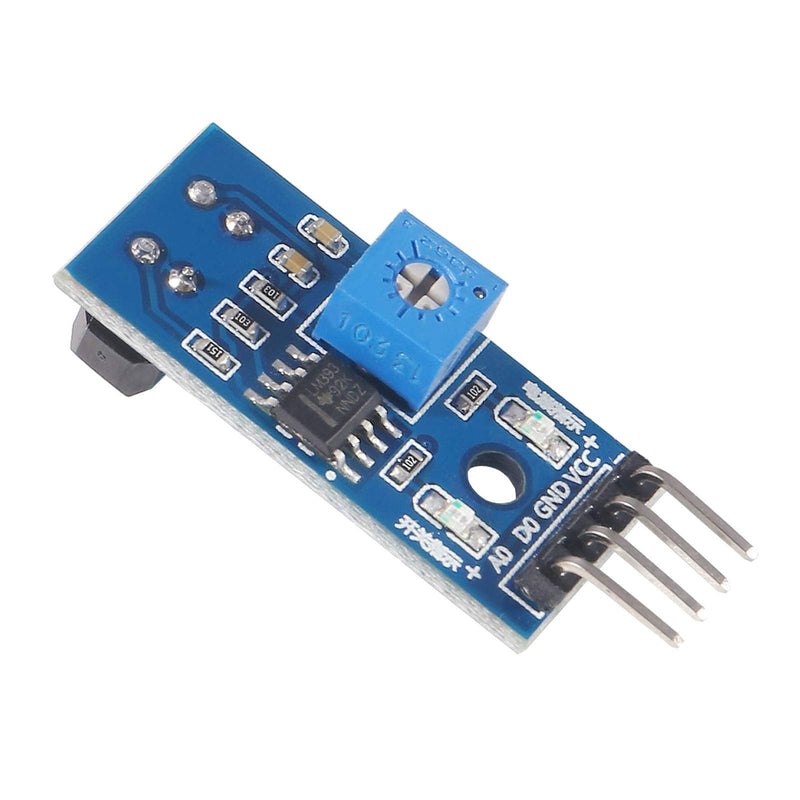 Pack of 12 TCRT5000 Reflective IR Light Barrier Optical Sensor Module Compatible with Arduino and Raspberry Pi