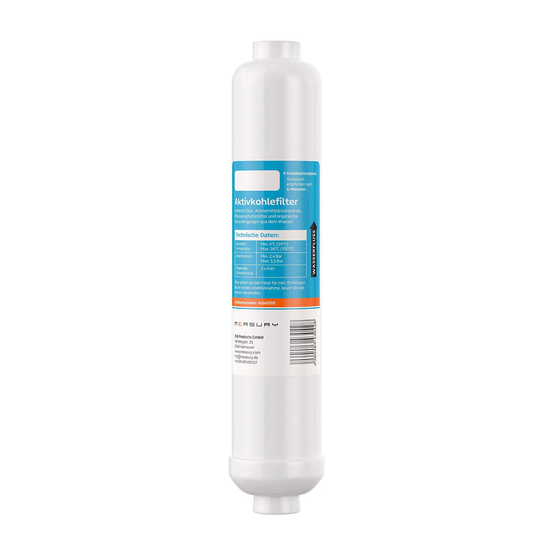 Measury Osmosis Filter Set, Sediment Filter and Activated Carbon Filter, Osmosis System | Reverse osmosis replacement filter - compatible with osmosis systems from various manufacturers