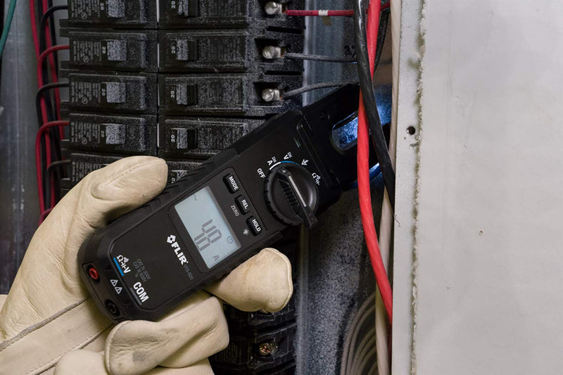 [Australia - AusPower] - FLIR VT8-600 - Voltage, Continuity and Current Tester - 600V/100A with Open Jaw, Black 