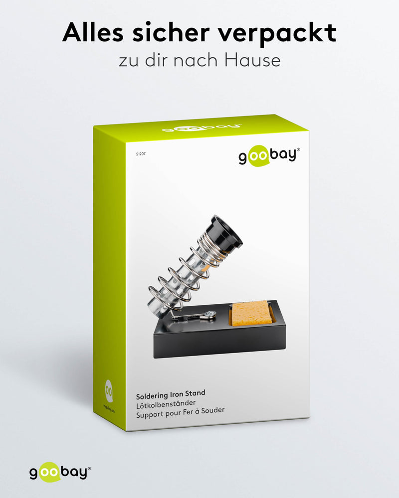 Soldering Iron Stand Universal with Soldering Sponge, Holder for Soldering Iron