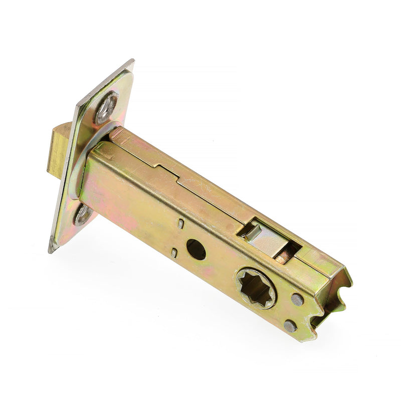 Prime-Line E 28325 Passage Door Latch Set, Glass Knob, Satin Nickel | Vintage, Latch Bolt, Single Pack