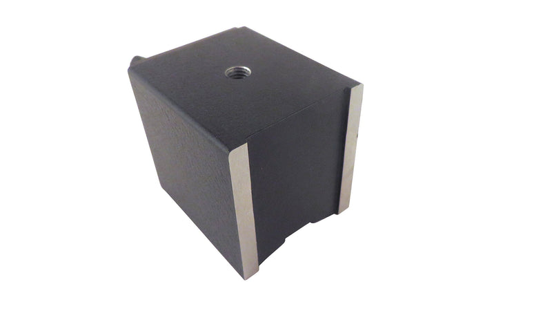 Magnetic Base without Adjustment Arm, Metric M8 x 1.25 Tapped Hole, 132 Pounds Force, 2.125 Inches high x 2 Inches wide x 3 Inches deep MB