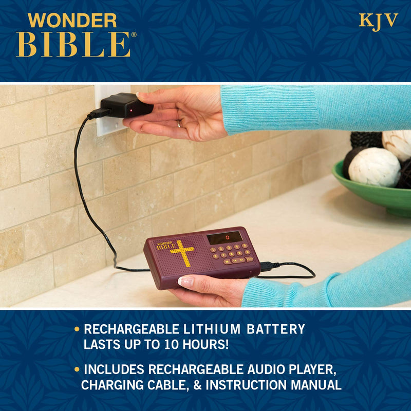 [Australia - AusPower] - KJV- The Audio Bible Player That Speaks, King James Version, New & Old Testament as Seen On TV 