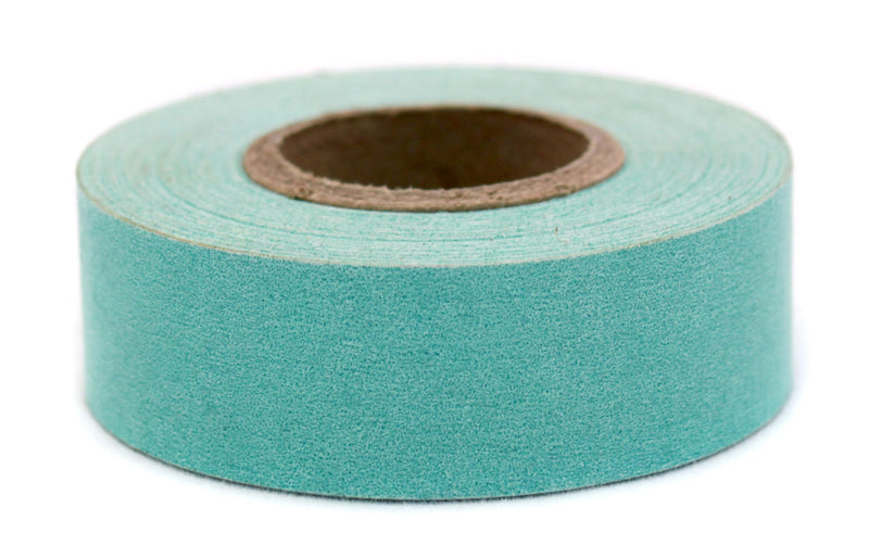 ChromaLabel 0.75 Inch Clean Remove Color Code Tape, 500 Inch Roll, Aqua