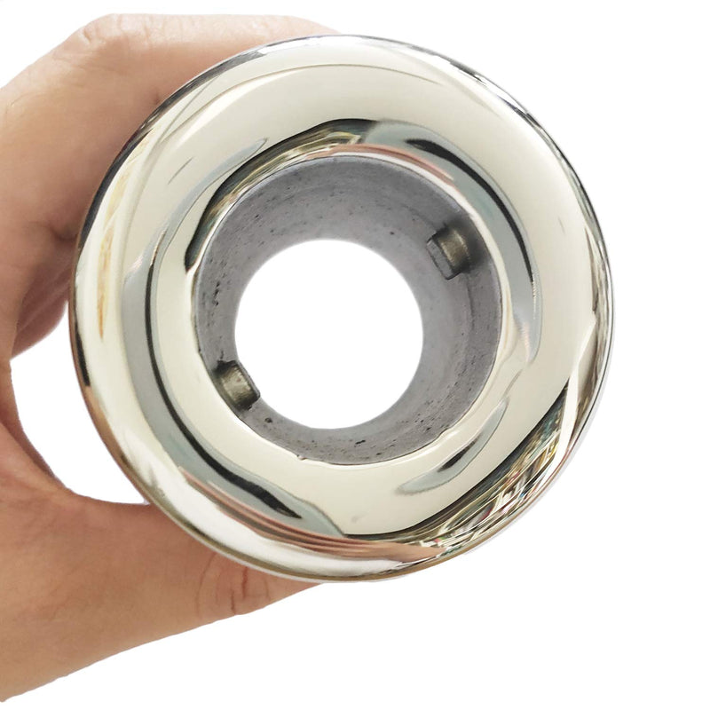 NRC&XRC Marine Grade Stainless Steel Barbed Short Straight Thru-Hull with Nut&Custom Gasket for Boat、RSV 1"ID
