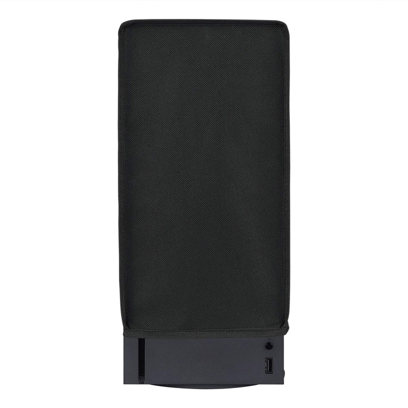 [Australia - AusPower] - PlayVital Black Nylon Dust Cover for Xbox Series X Console, Soft Neat Lining Dust Guard, Anti Scratch Waterproof Cover Sleeve for Xbox Series X Console V Black 