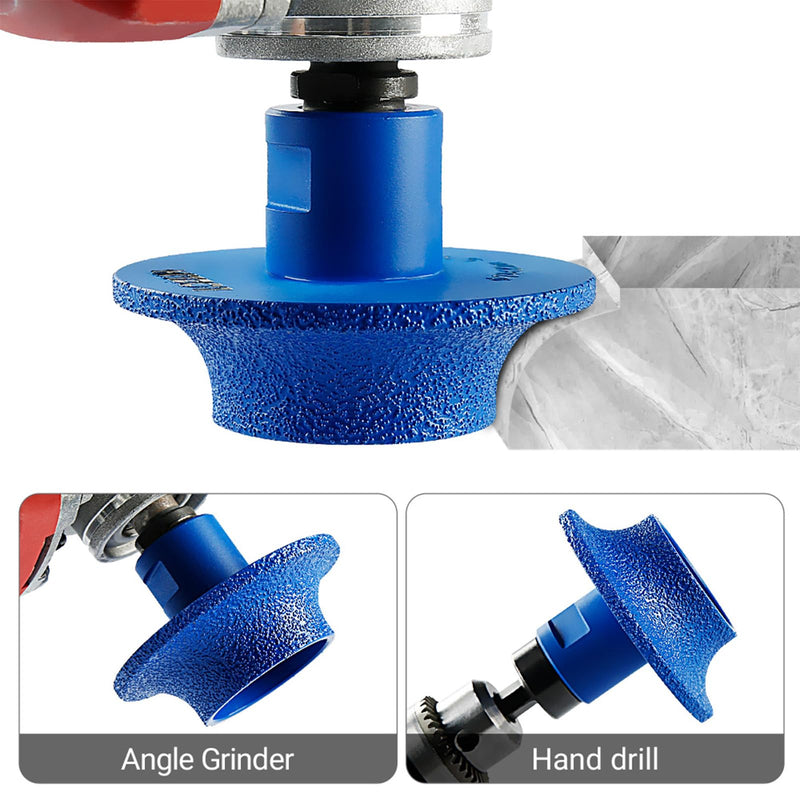 [Australia - AusPower] - LOZLIN Diamond Trimming Wheels French Trimming Wheels for Marble, Granite and Tile Stone Trimming Mounting Angle Grinders 5/8-11 Tool Accessories 