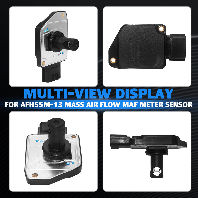 AFH55M-13 Mass Air Flow MAF Meter Sensor for Chevrolet Tracker 2001-2004 Suzuki Aerio 2002-2003 Esteem 1999-2002 Grand Vitara 1999-2005 Sidekick 1996-1998 Vitara 2004 Replace 13400-64G00 13400-67D00