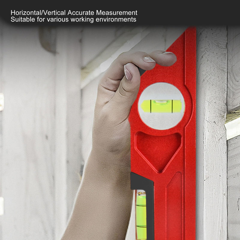 [Australia - AusPower] - Torpedo Level, 90 180 Degree Bubble Level, Construction Levelers, High Precise Leveling Tool, Aluminum Alloy Woodworking Angle Ruler 