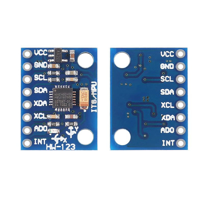 [Australia - AusPower] - GY-521 MPU-6050 4PCS 3 Axis Accelerometer Gyroscope Sensor Module 6 DOF 16 Bit AD Converter Data Output IIC I2C Sensor for Entertainment, Navigation, Robotics 