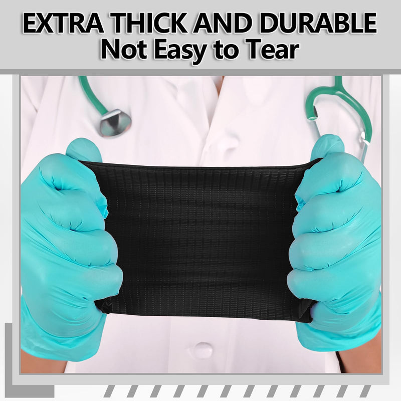 [Australia - AusPower] - Black Dental Bibs Disposable Dentist Bibs 13" x 18", 50 PCS Patient bibs Tattoo Paper Npkins 3 Ply Waterproof Dental Bib Sheets Dentist or Medical Tray Cover and Nail Table Cover Black 