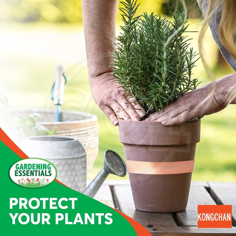 [Australia - AusPower] - Copper Tape(4/5inchX82FT) | Copper Tape Slug Repellent | Humane Slug & Snail Control | Slug Tape Copper Repellent | Snail Repellent | Slug Detterent | Slug Copper Tape for Slugs | Copper Tape Slugs 