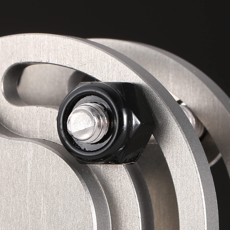 1/2-13 Nylon Insert Hex Lock Nuts 50Pcs 304 Stainless Steel Locknuts, Hex Drive, Bright Finish, Black Oxide by SG TZH 50 1/2-13