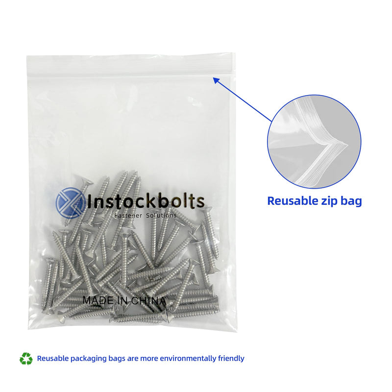 [Australia - AusPower] - #10 x 1 Flat Head Sheet Metal Screws Phillips Drive Wood Screws, 304 Stainless Steel 18-8, Pack of 50 #10 x 1" Silver 