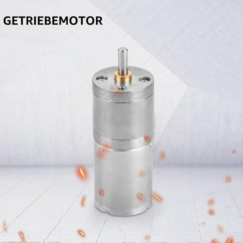 DC Gear Motor 25mm 12V 1000RPM Metal Gear Motor for Electronic Lock (12V 1000RPM)