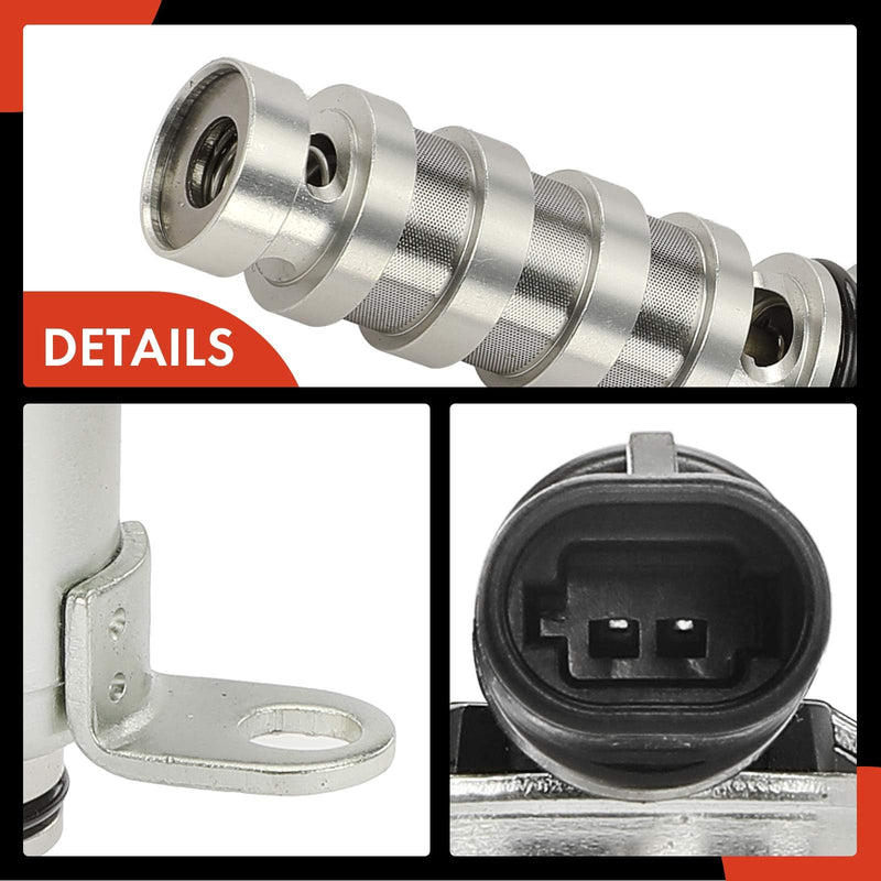 [Australia - AusPower] - A-Premium 2-PC Intake & Exhaust Engine Variable Valve Timing (VVT) Solenoid Compatible with Hyundai Elantra Coupe, GT, Sonata, Tucson, Veloster, Kona & Kia Soul, Optima, Forte Koup, Seltos, Forte5 
