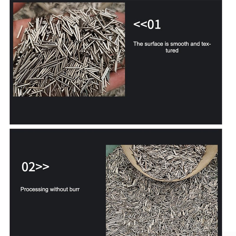 [Australia - AusPower] - 1 kg 304 Stainless Steel Polishing Needle, Magnetic Polishing Needle, Tumbling Media Pins for Polishing Grinding Machine, 1.2 x 5 mm 1.2×5MM 