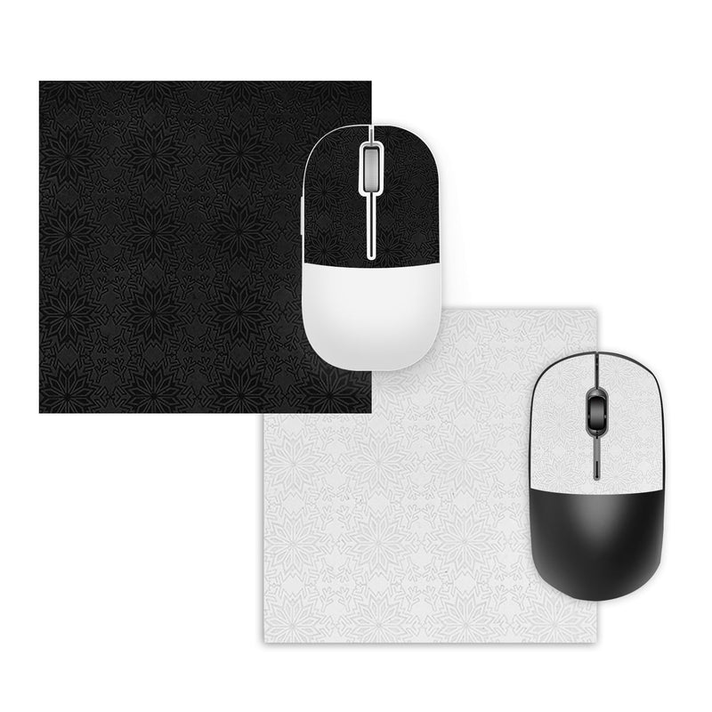 SYNTHORA DIY Adhesive Universal Gaming Mouse Grip Tape, Anti Slip Sweat Resistant Pre-Cut Mouse Grip Pads, Diamond Texture, Mouse Control Upgrade for PC Gaming Mice (2 Pcs)
