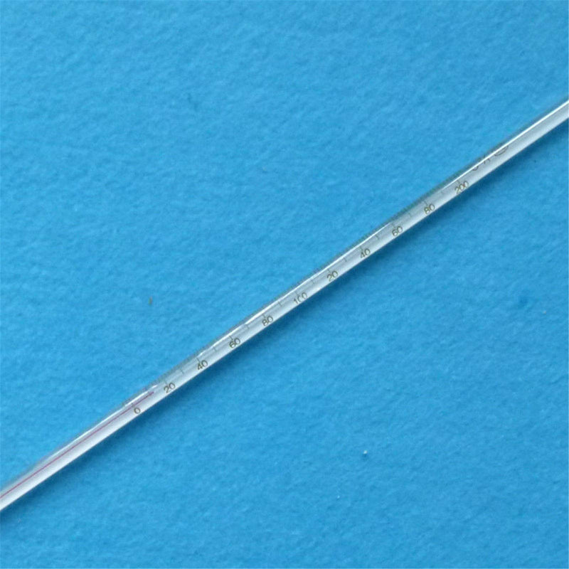 [Australia - AusPower] - 3Pcs Glass Celsius Thermometer 0-200℃ Length 300mm Laboratory Red Liquid Temprature Meter 3 