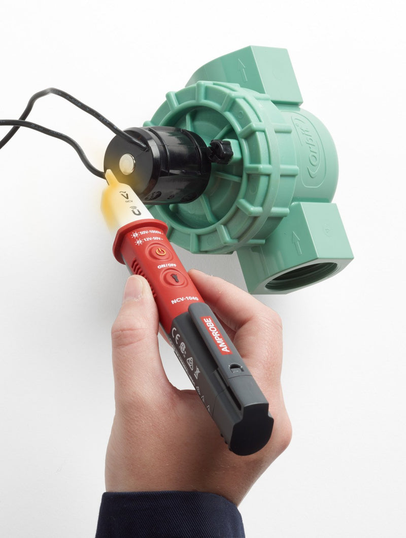 Amprobe NCV-1040 Non-Contact Voltage Probe with Flashlight and Magnetic Solenoid Testing NCV-1040: w/ Flashlight & Magnetic Solenoid Testing