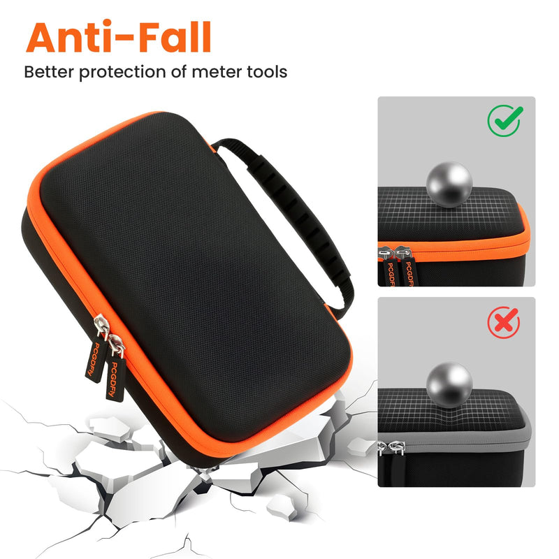 [Australia - AusPower] - Hard Carrying Case for Klein Tools MM325/ 69149P/MM300/ET600/ MM720/ MM420/MM700/ MM450 Digital Multimeter(Case Only) 