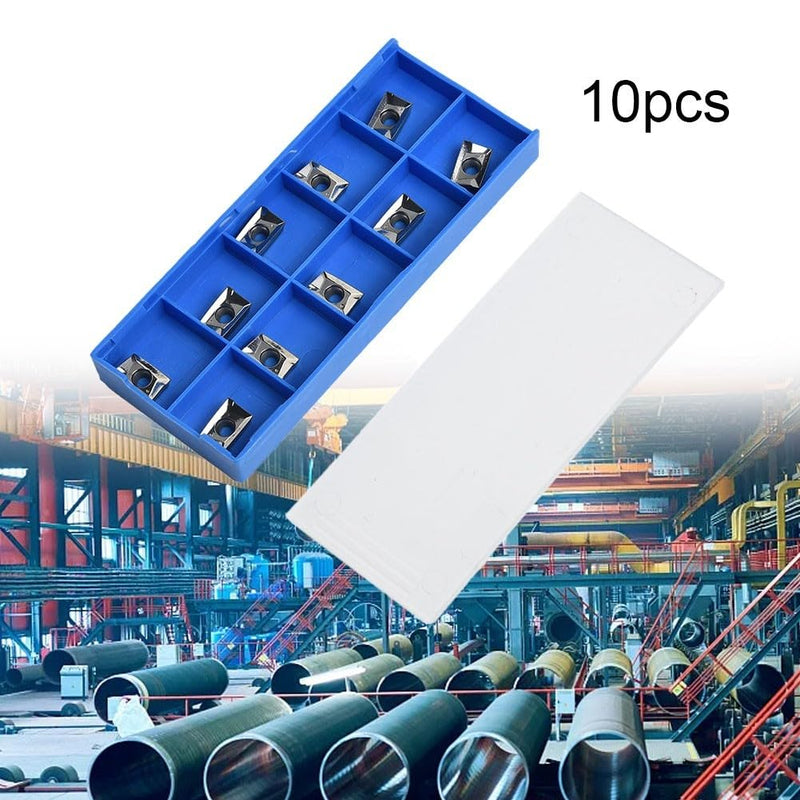 [Australia - AusPower] - Precision Performance APKT 1003 PDFR MA H01 Milling Bit for Aluminium (Pack of 10) 