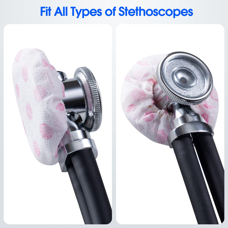 [Australia - AusPower] - Disposable Stethoscope Covers, Non-Woven Stethoscope Covers for Nurses (Pack of 100) 