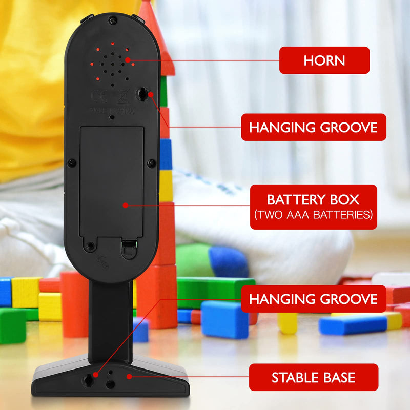 [Australia - AusPower] - TOYANDONA 7.8 inch Traffic Light Signs Toy Multicoloured Simulation Road Light Safety Traffic Maker Crosswalk Signal Model Toy for Kids Birthday Education Gifts 