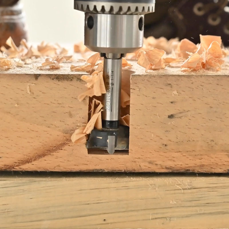 MOLLOM 3-1/2" (89mm) Carbide Forstner Drill Bit | 2.0mm Thickness YG8 Carbide Tipped, Hinge Cutter Tool For Hard Soft Wood, Plastic, Plywood, Precise Woodworking 89mm | 3-1/2" (Imperial System)
