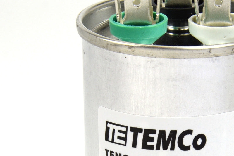 [Australia - AusPower] - TEMCo 40+5 uf/MFD 370-440 VAC Volts Round Dual Run Capacitor 50/60 Hz AC Electric - Lot -1 (Optional uf/MFD, Voltage and Lot Quantities Available) 1 40/5 uf 