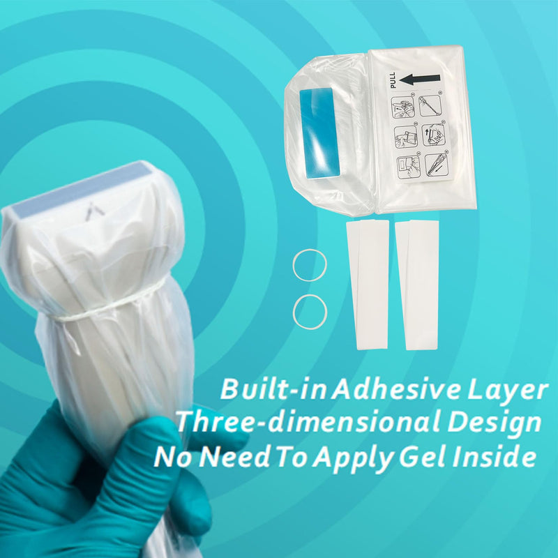 [Australia - AusPower] - Ultrasound Probe Cover - Latex-Free Sterile Disposable Clear, 5 in x 48 in, Individual Packaging (10 Pcs/Package) 