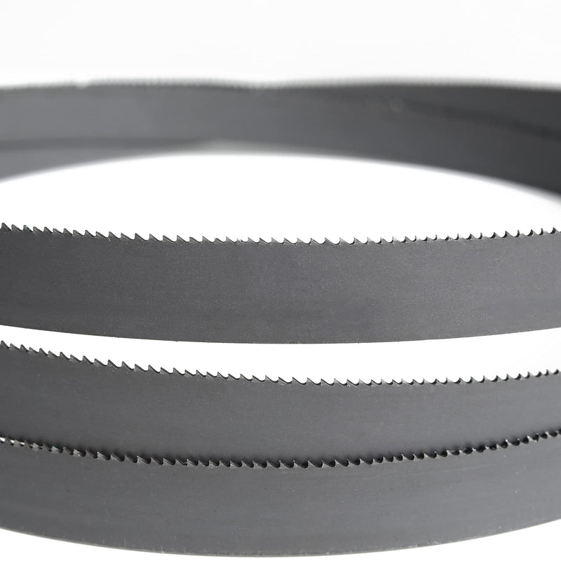 Imachinist S96121812 M42 96-1/2" X 1" X 8/12tpi Bi-Metal Bandsaw Blades for Cutting Soft Ferrous Metal, Steel, Iron, M42 Grade, Variable Teeth 8/12 TPI