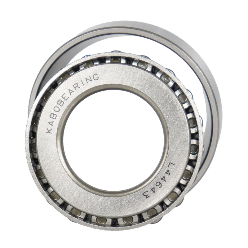 [Australia - AusPower] - 2 Set Fits 1" inch Axles Trailer Wheel Hub Bearings ，L44643 L44610 Bearings, 12192TB Seal OD 1.980''，Dust Cover and Cotter Pin，Bearing Size ID 1.000", OD 1.980", Width 0.580" 