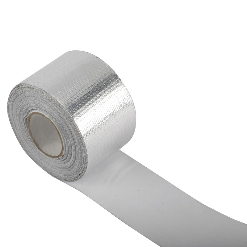 [Australia - AusPower] - AuInn Self-Adhesive Heat Reflective Heat Resistant High Temperature Tape Fiberglass Heat Shielding Foil Tape (1.5 Inch × 29.53FT) 