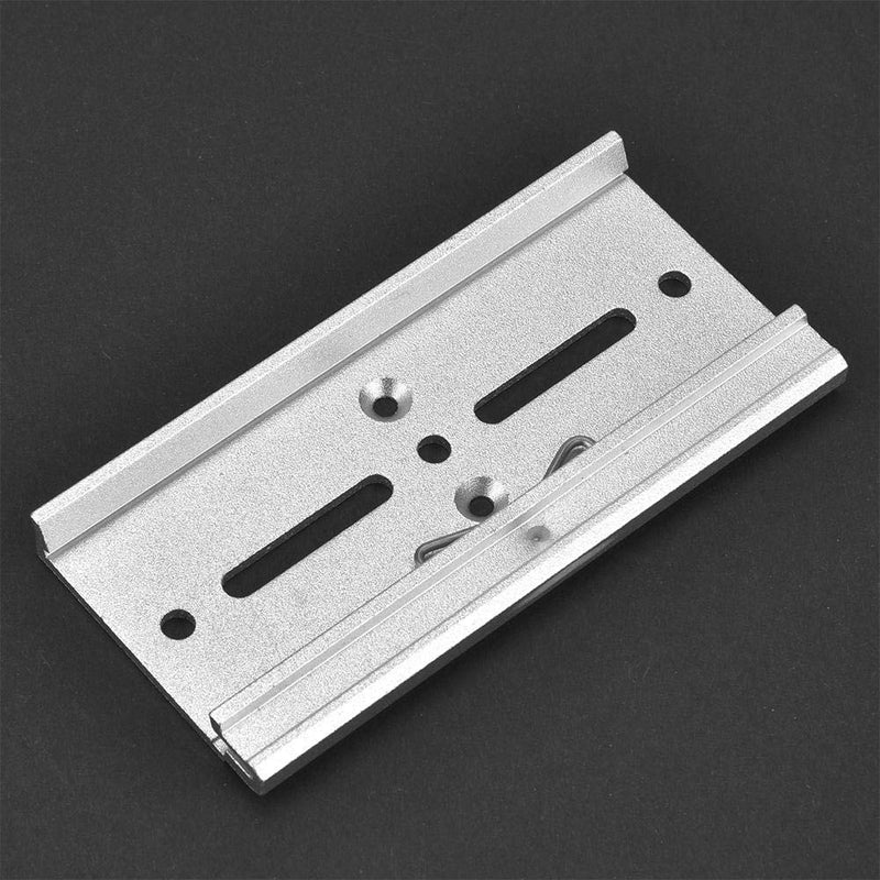 35mm Din Rail Fixed Clamp, Aluminum Din Rail Fixed Clamp Din Rail Fixed Clip Fasten Clip Din Rail Clip for Relay Mounting (#8)