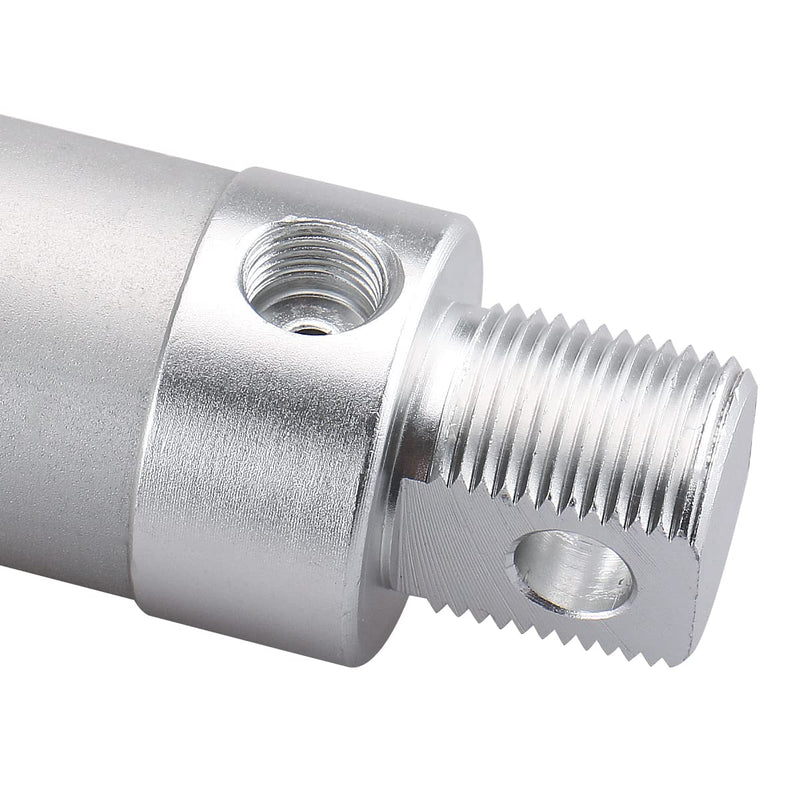 [Australia - AusPower] - Baomain Mini Pneumatic Air Cylinder MAL 25 X 125 Bore 0.98 inch(25 mm),Stroke 4.92 inch(125mm),Single Rod Double Acting Stainless Steel Mini Pneumaticm,Industrial Air Cylinder for Automation 