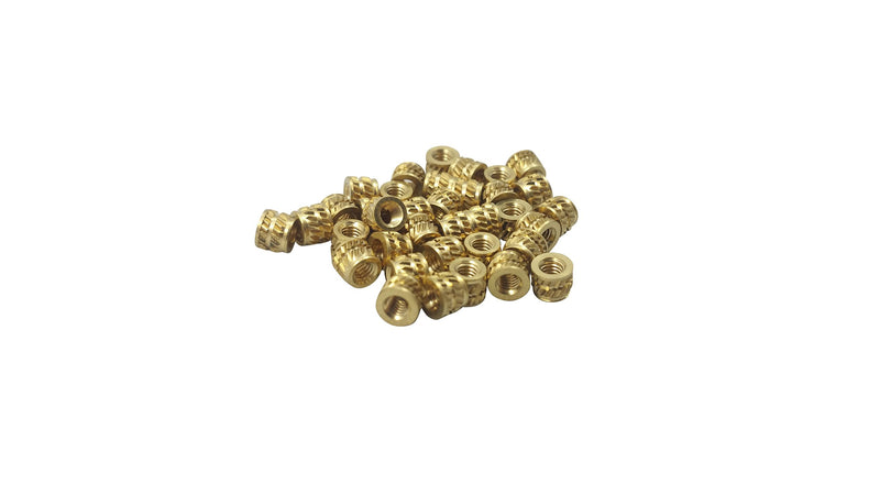 [Australia - AusPower] - initeq] Qty 20 M4-0.7 Threaded Heat Set Inserts for 3D Printing 