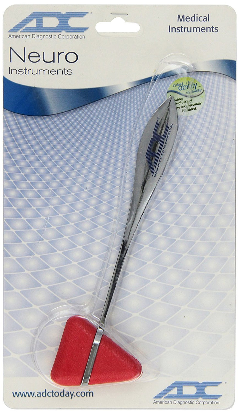 [Australia - AusPower] - ADC Taylor Neurological Hammer Medical Instrument, Red One Size 