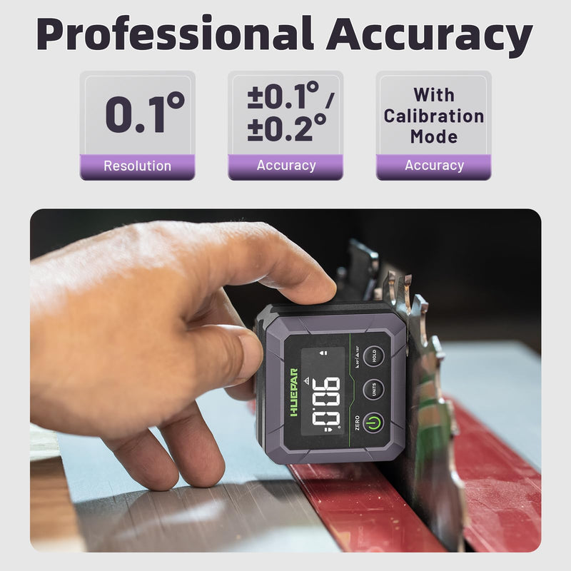 [Australia - AusPower] - Huepar DL141 Digitaler Winkelmesser 