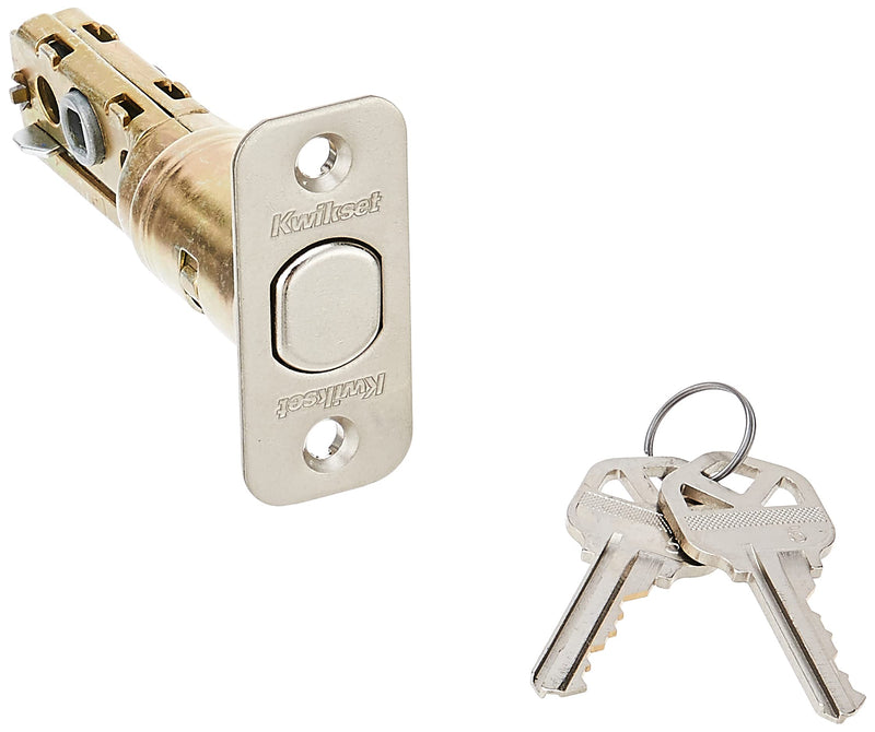 Kwikset 985 Double Cylinder Deadbolt featuring SmartKey® in Satin Nickel
