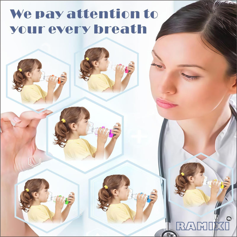 Inhaler Spacer for Adult and Kids NESSI OTC SPACER (Green/Kids) Green/Kids