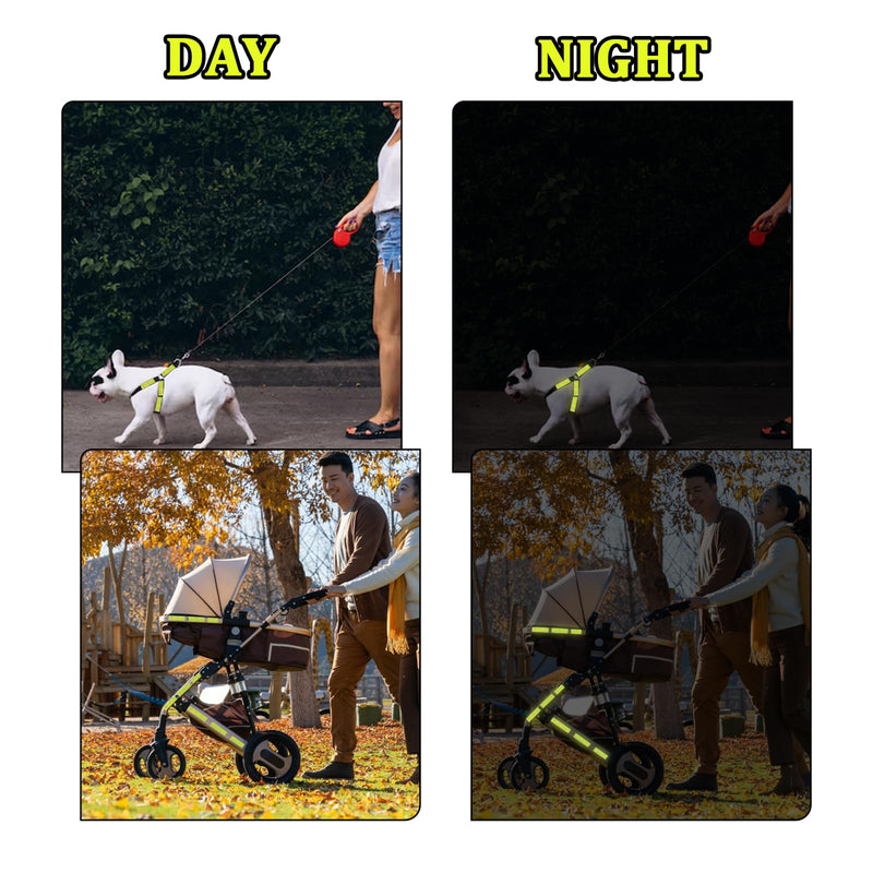 Reflective Tape Outdoor Waterproof Tape Neon Reflector Strips High Visibility Safety Warning Self-Adhesive Tapes Yellow Fluorescent Reflective Tape for Bikes Bicycles Helmets Trailers（0.4inx26ft ）