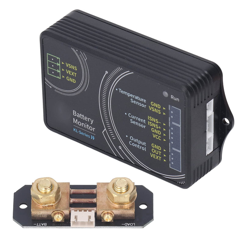 [Australia - AusPower] - Battery Monitor, Bluetooth Battery Capacity Tester, 100A 0‑120V Voltmeter Ammeter Testing Tool, Battery Multimeter for Measuring Volt Ampere, Power, Capacity, Time, Watt Hour 